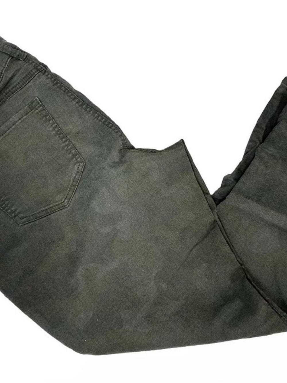 Women’s Artisan NY Green Subtle Camo Pants Size 14 - Picture 2 of 5